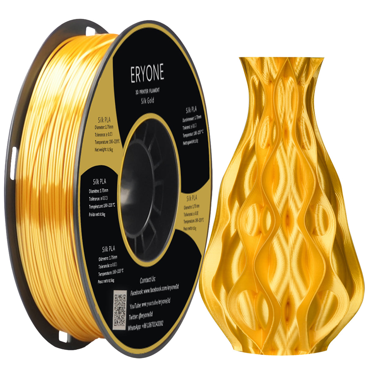 Silk PLA Filament